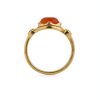 Natural Carnelian Ring, Oval Carnelian Ring, Gold Ring, Carnelian CZ Ring, Handmade Ring, Statement Ring, August Birthstone Ring – CZ Ring | Save 33% - Rajasthan Living 10