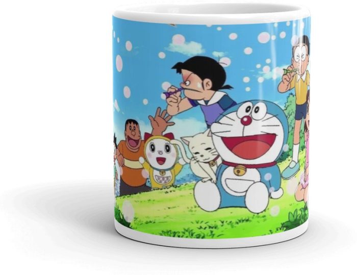 NK Store All Doraemon Character Are Picnic Coffee Mug (320ml) | Save 33% - Rajasthan Living 5