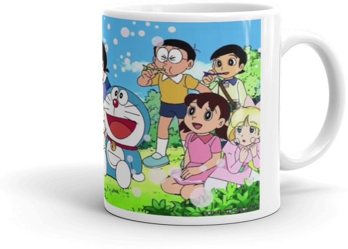 NK Store All Doraemon Character Are Picnic Coffee Mug (320ml) | Save 33% - Rajasthan Living 7
