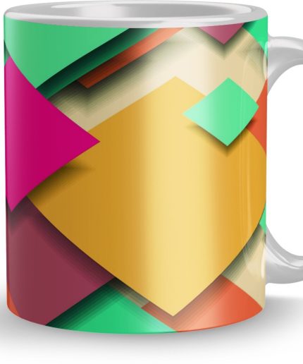 NK Store Printed Attractive Colorful Design Tea And Coffee Mug (320ml) | Save 33% - Rajasthan Living 5