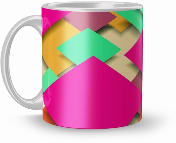 NK Store Printed Attractive Colorful Design Tea And Coffee Mug (320ml) | Save 33% - Rajasthan Living 6