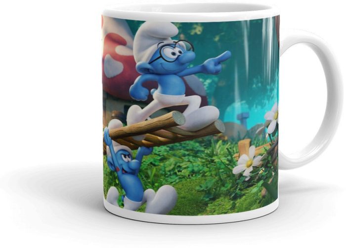 NK Store Blue Smurfs Tea and Coffee Cup (320ml) | Save 33% - Rajasthan Living 7