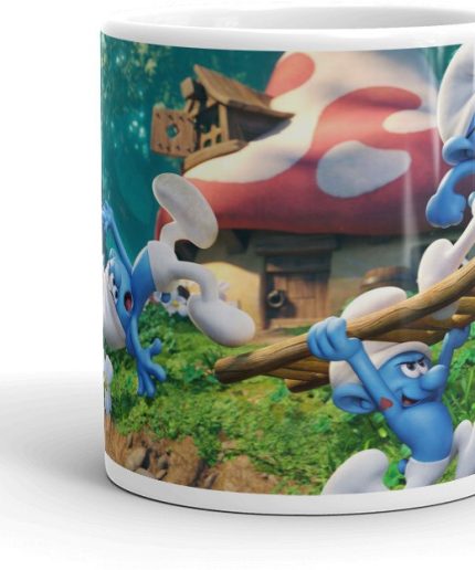 NK Store Blue Smurfs Tea and Coffee Cup (320ml) | Save 33% - Rajasthan Living