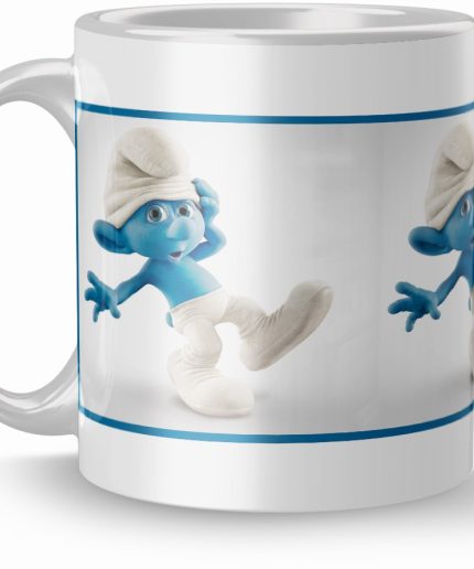 NK Store Printed Brainy the Smurfs Tea And Coffee Mug (320ml) | Save 33% - Rajasthan Living