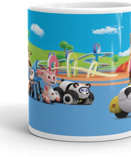 NK Store Cartoon Vehicles Printed Tea and Coffee Mug (320ml) | Save 33% - Rajasthan Living 3