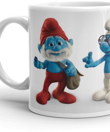 NK Store Character of Smurfs Tea and Coffee Mug (320ml) | Save 33% - Rajasthan Living 3