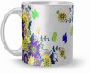 NK Store Printed Colorful Butterfly Flower Tea And Coffee Mug (320ml) | Save 33% - Rajasthan Living 8
