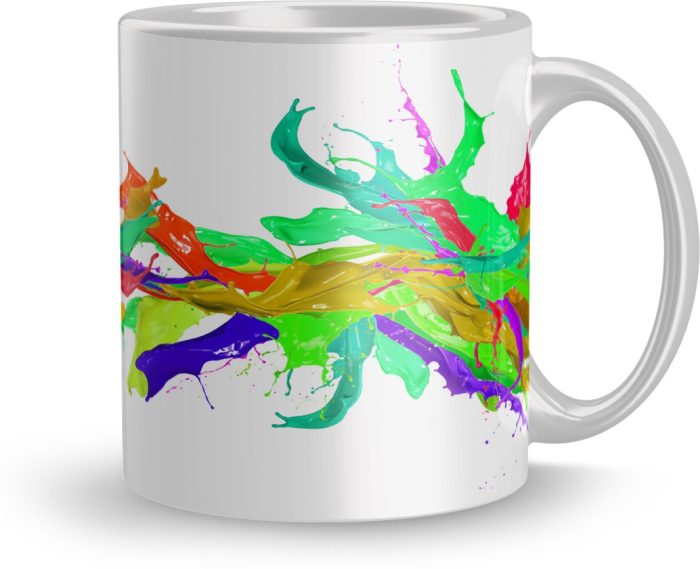 NK Store Printed Colorful Unique Design Tea And Coffee Mug (320ml) | Save 33% - Rajasthan Living 5