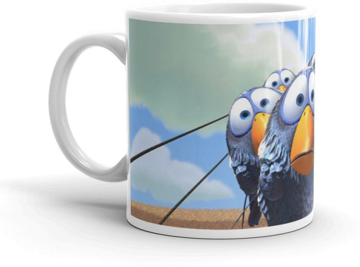 NK Store Convivencia Birds Printed Tea and Coffee Mug (320ml) | Save 33% - Rajasthan Living 6