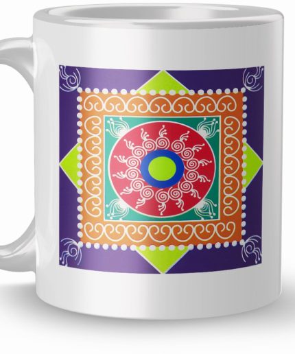 NK Store Printed Dewali Desigen Tea And Coffee Mug (320ml) | Save 33% - Rajasthan Living