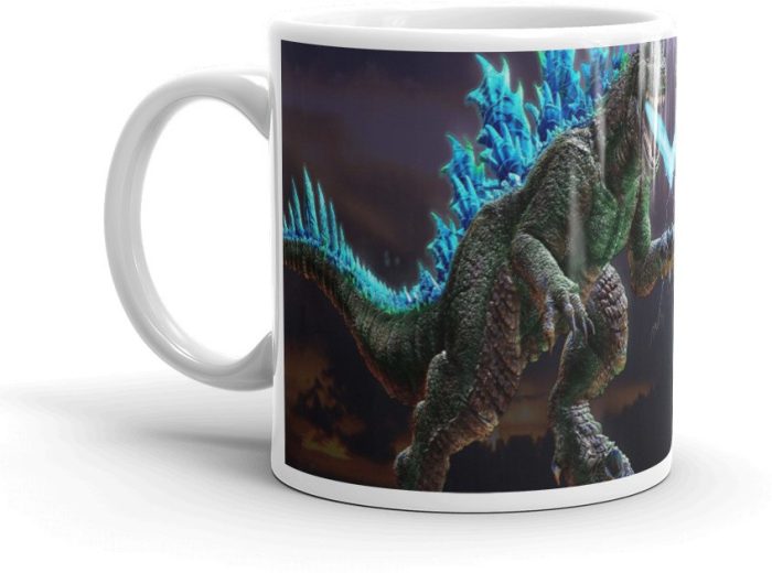 NK Store Dino Warrior Printed Tea and Coffee Mug (320ml) | Save 33% - Rajasthan Living 6