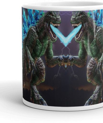 NK Store Dino Warrior Printed Tea and Coffee Mug (320ml) | Save 33% - Rajasthan Living