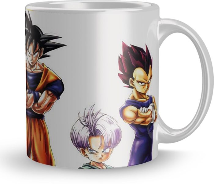 NK Store Printed Dragon Ball Team Tea And Coffee Mug (320ml) | Save 33% - Rajasthan Living 6