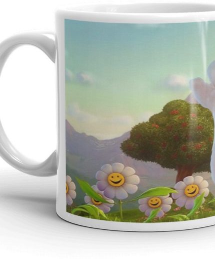 NK Store Easter Cute Bunny Rabbit Printed Coffee Mug (320ml) | Save 33% - Rajasthan Living 3