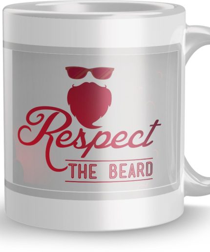 NK Store Printed Fear the Beard Tea And Coffee Mug (320ml) | Save 33% - Rajasthan Living 3