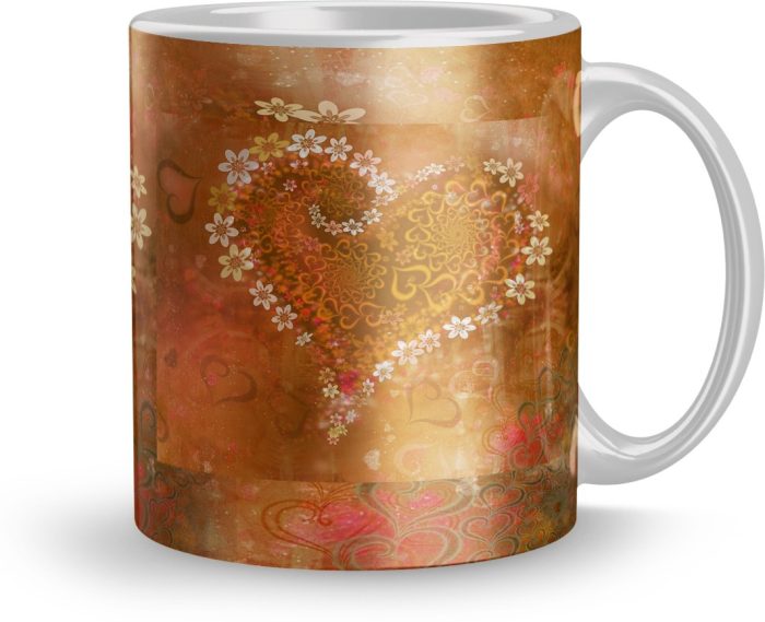NK Store Printed Happy Valentine Day Tea And Coffee Mug (320ml) | Save 33% - Rajasthan Living 5