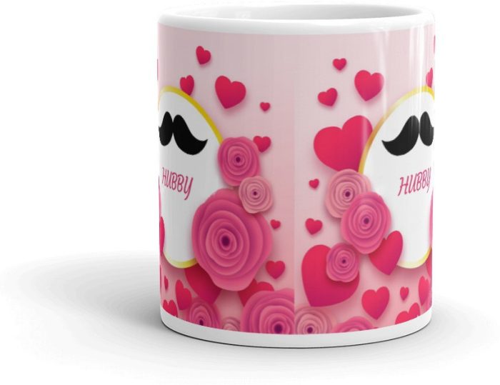 NK Store Hubby Printed  Tea And Coffee Mug (320ml) | Save 33% - Rajasthan Living 7