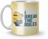 NK Store Printed I Break the Rules Tea And Coffee Mug (320ml) | Save 33% - Rajasthan Living 7