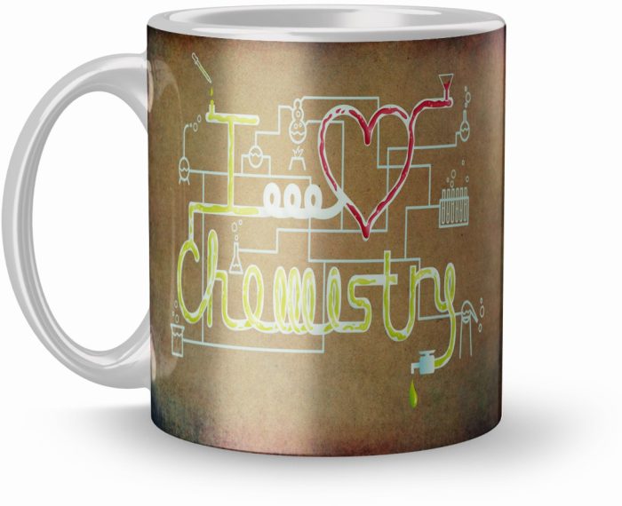 NK Store Printed I Love Chemistry Tea And Coffee Mug (320ml) | Save 33% - Rajasthan Living 5