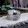 Wide Ring, Fidget Ring, Meditation Ring | Save 33% - Rajasthan Living 7