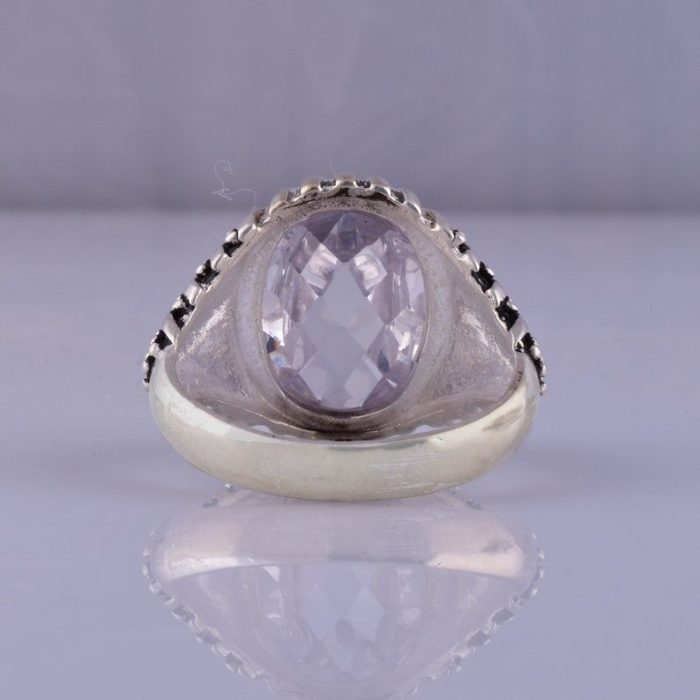 Victorian Faceted Oval Shape Ring | Save 33% - Rajasthan Living 7