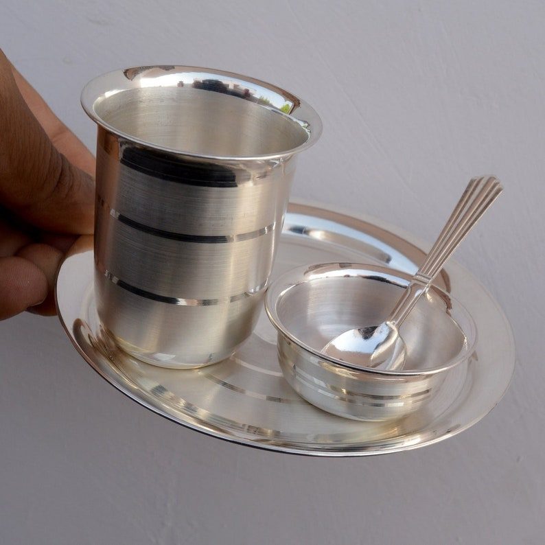 Pure Silver Dinner Set | Save 33% - Rajasthan Living