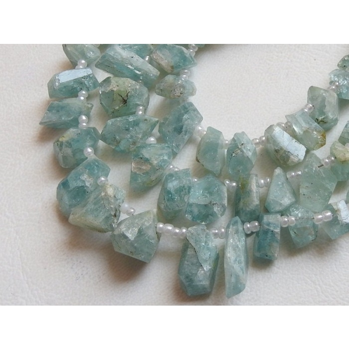 Aquamarine Faceted Briolette,Tumble,Nugget,Fancy Shape,Loose Stone,Handmade Bead,8Inch 10X8To7X4MM Approx,Wholesaler,Supplies,100%Natural | Save 33% - Rajasthan Living 9
