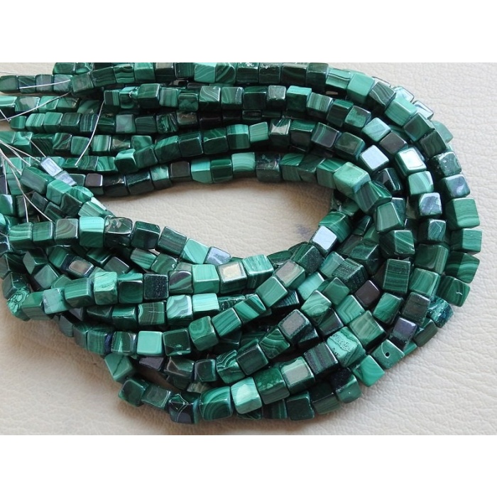 Malachite Smooth Cube,Box,Loose Beads,Handmade,For Making Jewelry,Wholesale Price,New Arrival 100%Natural (pme)CB1 | Save 33% - Rajasthan Living 6