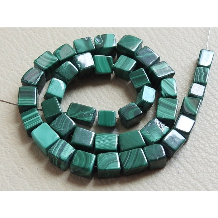 Malachite Smooth Cube,Box,Loose Beads,Handmade,For Making Jewelry,Wholesale Price,New Arrival 100%Natural (pme)CB1 | Save 33% - Rajasthan Living 7
