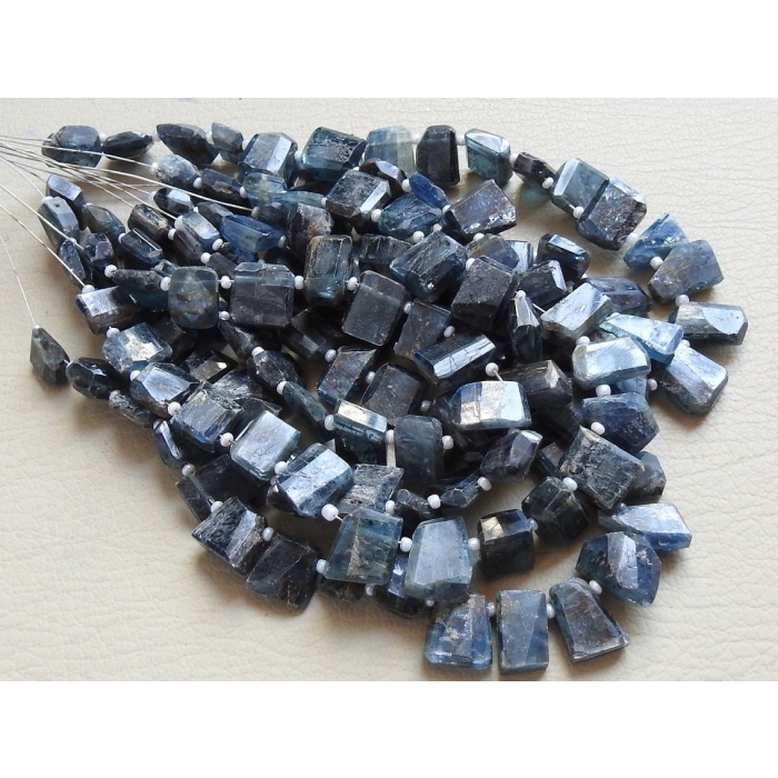 Blue Kyanite Faceted Fancy Shape Briolette,Tumble,Nuggets,Loose Stone,Handmade,For Making Jewelry,8Inch Strand,100%Natural,BR5 | Save 33% - Rajasthan Living 5