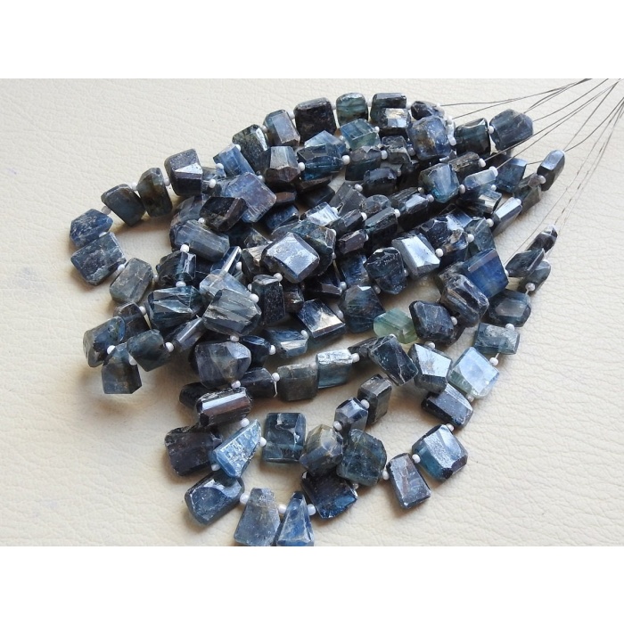 Blue Kyanite Faceted Fancy Shape Briolette,Tumble,Nuggets,Loose Stone,Handmade,For Making Jewelry,8Inch Strand,100%Natural,BR5 | Save 33% - Rajasthan Living 10