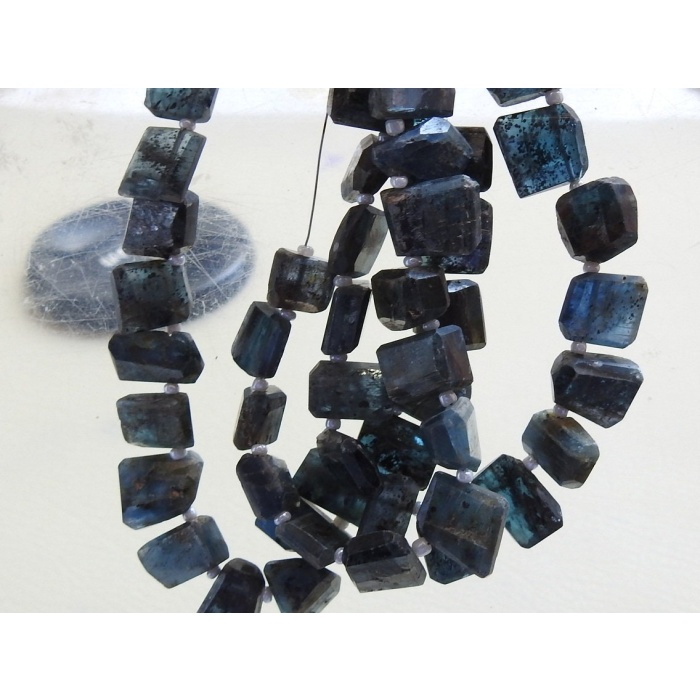 Blue Kyanite Faceted Fancy Shape Briolette,Tumble,Nuggets,Loose Stone,Handmade,For Making Jewelry,8Inch Strand,100%Natural,BR5 | Save 33% - Rajasthan Living 7