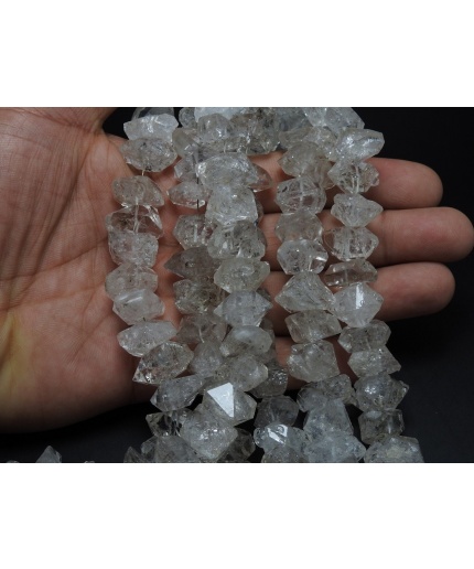 Herkimer Diamond Natural Crystal Rough,Nuggets,Tumble,Uncut,Chips,8Inch 18X11To17X9MM Approx,Wholesale Price,New Arrival,RB4 | Save 33% - Rajasthan Living 3