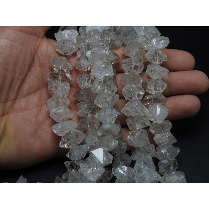 Herkimer Diamond Natural Crystal Rough,Nuggets,Tumble,Uncut,Chips,8Inch 18X11To17X9MM Approx,Wholesale Price,New Arrival,RB4 | Save 33% - Rajasthan Living 7