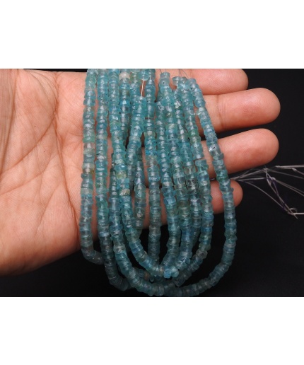 Sky Blue Apatite Smooth Tyre,Coin,Button,Wheel Shape Beads,Matte Polished,Wholesale Price,New Arrival 100%Natural T2 | Save 33% - Rajasthan Living