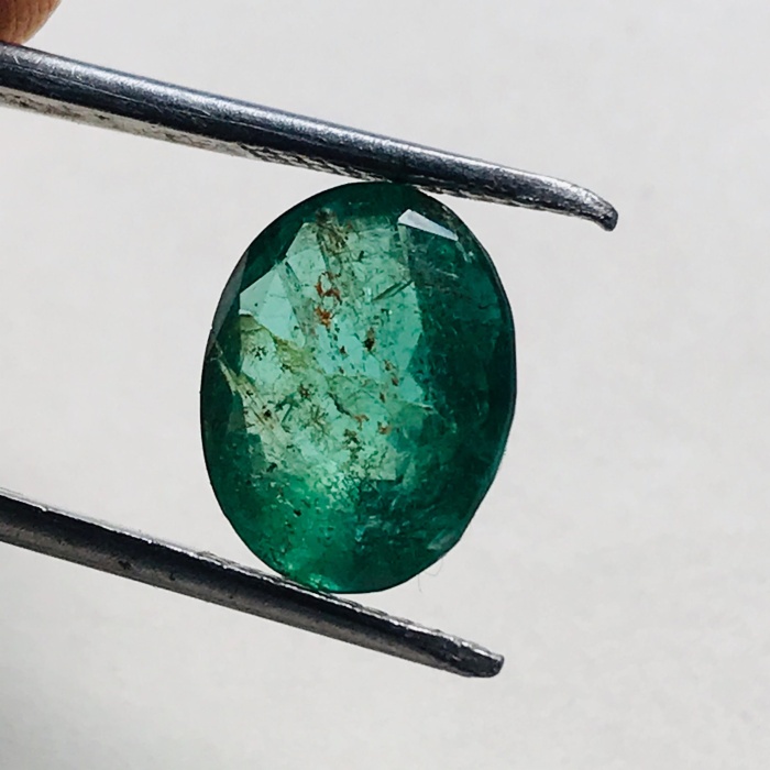 100% Natural Green Color 3.64 Carat Natural Zambian Emerald Faceted Emerald  Size 11x9x5.5  Emerald For Jewellery Making AAA Green Emerald | Save 33% - Rajasthan Living 8