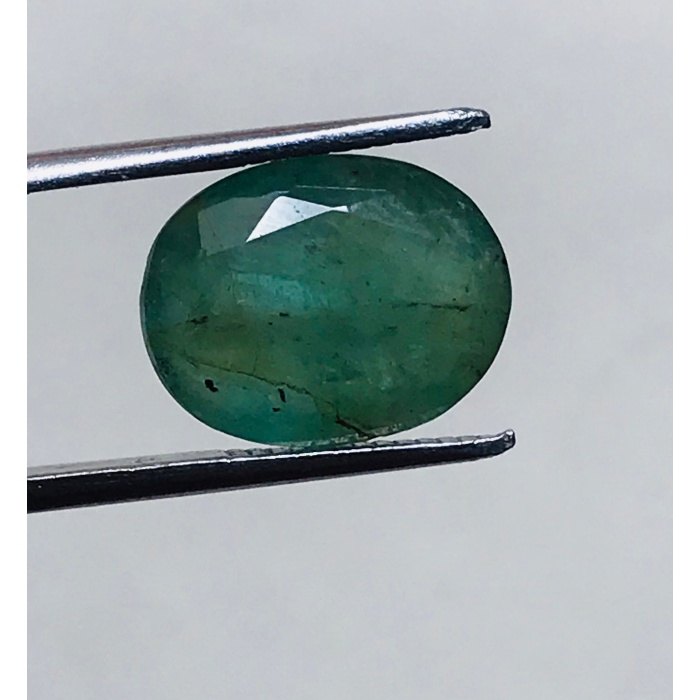 100% Natural Green Color 6.30 Carat Natural Zambian Emerald Faceted Emerald  Size 13.5×10.2×6  Emerald For Jewelry Making AAA Green Emerald | Save 33% - Rajasthan Living 8