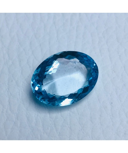 100% Natural Sky Blue Topaz Faceted Shape Oval Size 18x14x7 MM Weight 15.85 Carat Blue Topaz For Make Jewelry Loose Blue Topaz | Save 33% - Rajasthan Living