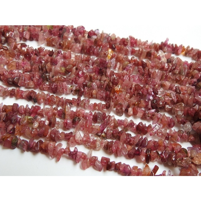 Pink Tourmaline Natural Rough Beads,Anklets,Polished,16Inch 7X3To4X3MM Approx,Wholesale Price,New Arrival,(pme)RB2 | Save 33% - Rajasthan Living 6