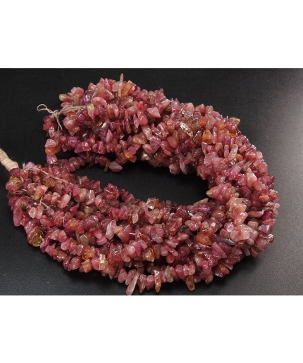 Pink Tourmaline Natural Rough Beads,Anklets,Polished,16Inch 7X3To4X3MM Approx,Wholesale Price,New Arrival,(pme)RB2 | Save 33% - Rajasthan Living