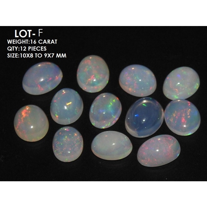 Ethiopian Opal Smooth Cabochons Lot,Fancy Shape,Multi Flashy Fire,Handmade,Loose Stone,Gemstone For Making Pendent,Jewelry (wm)EO2 | Save 33% - Rajasthan Living 11