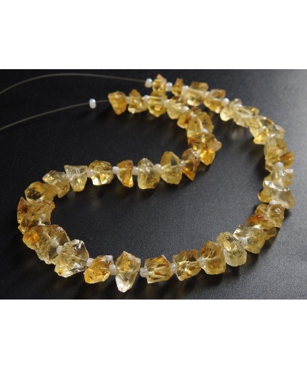 Citrine Natural Rough Bead,Chips,Chunks,Uncut,Nuggets,Anklet,Loose Raw,Crystal Minerals,Wholesaler,Supplies,9Inch 10-5MM Approx,RB8 | Save 33% - Rajasthan Living