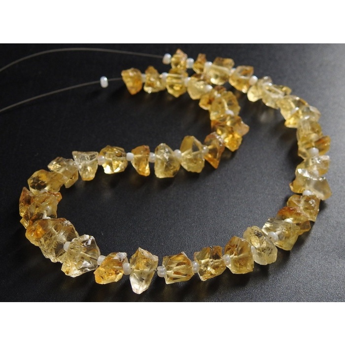 Citrine Natural Rough Bead,Chips,Chunks,Uncut,Nuggets,Anklet,Loose Raw,Crystal Minerals,Wholesaler,Supplies,9Inch 10-5MM Approx,RB8 | Save 33% - Rajasthan Living 6
