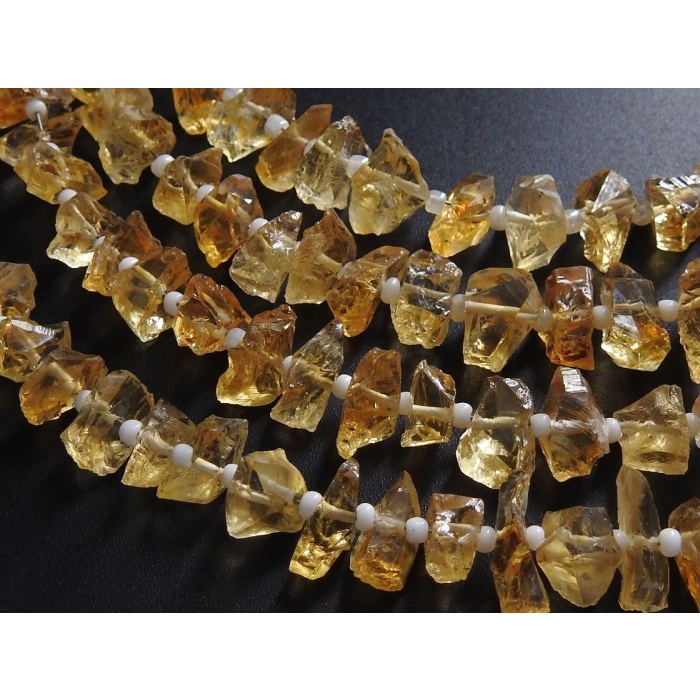 Citrine Natural Rough Bead,Chips,Chunks,Uncut,Nuggets,Anklet,Loose Raw,Crystal Minerals,Wholesaler,Supplies,9Inch 10-5MM Approx,RB8 | Save 33% - Rajasthan Living 9