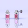 Pink Spinel 14K Gold Earrings, Dainty Stud Earrings, Minimalist Earrings, Jewelry Gift, Birthstone Jewelry, Gemstone Earrings, Jewelry | Save 33% - Rajasthan Living 18