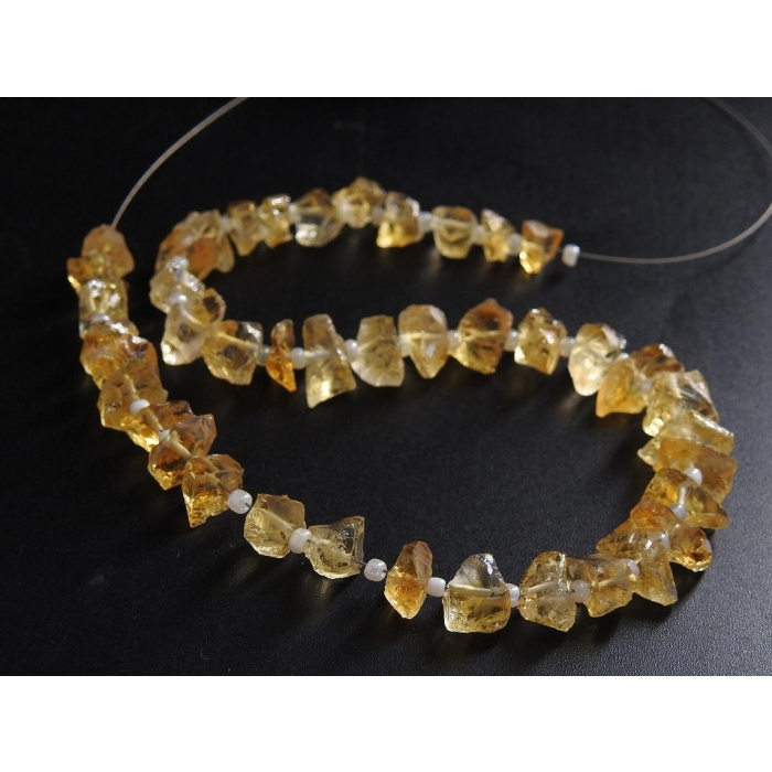 Citrine Natural Rough Bead,Chips,Chunks,Uncut,Nuggets,Anklet,Loose Raw,Crystal Minerals,Wholesaler,Supplies,9Inch 10-5MM Approx,RB8 | Save 33% - Rajasthan Living 12