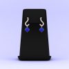 Dainty 14K Tanzanite Dangle Earrings, Handmade Jewelry, Natural Tanzanite Earrings, Round Gemstone Earrings, Party Jewelry, Gift For Women | Save 33% - Rajasthan Living 20
