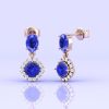 Dainty 14K Natural Tanzanite Dangle Earrings, Handmade Jewelry For Women, Everyday Gemstone Earrings For Her, December Birthstone Jewellery | Save 33% - Rajasthan Living 21