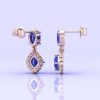 Dainty 14K Natural Tanzanite Dangle Earrings, Handmade Jewelry For Women, Everyday Gemstone Earrings For Her, December Birthstone Jewellery | Save 33% - Rajasthan Living 20