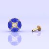 Dainty 14K Tanzanite Stud Earrings, Handmade Jewelry, December Birthstone, Party Jewelry, Gift For Her, Natural Tanzanite Jewelry, Art Deco | Save 33% - Rajasthan Living 15